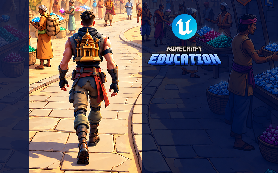 Students learning through gamification